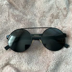 Versace round sunglasses